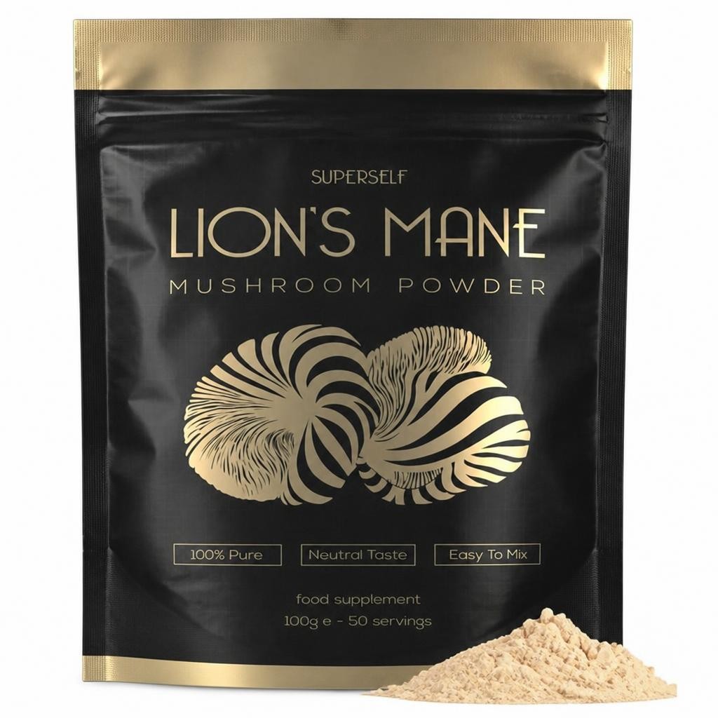 SuperSelf Lion's Mane Mushroom Powder 100g