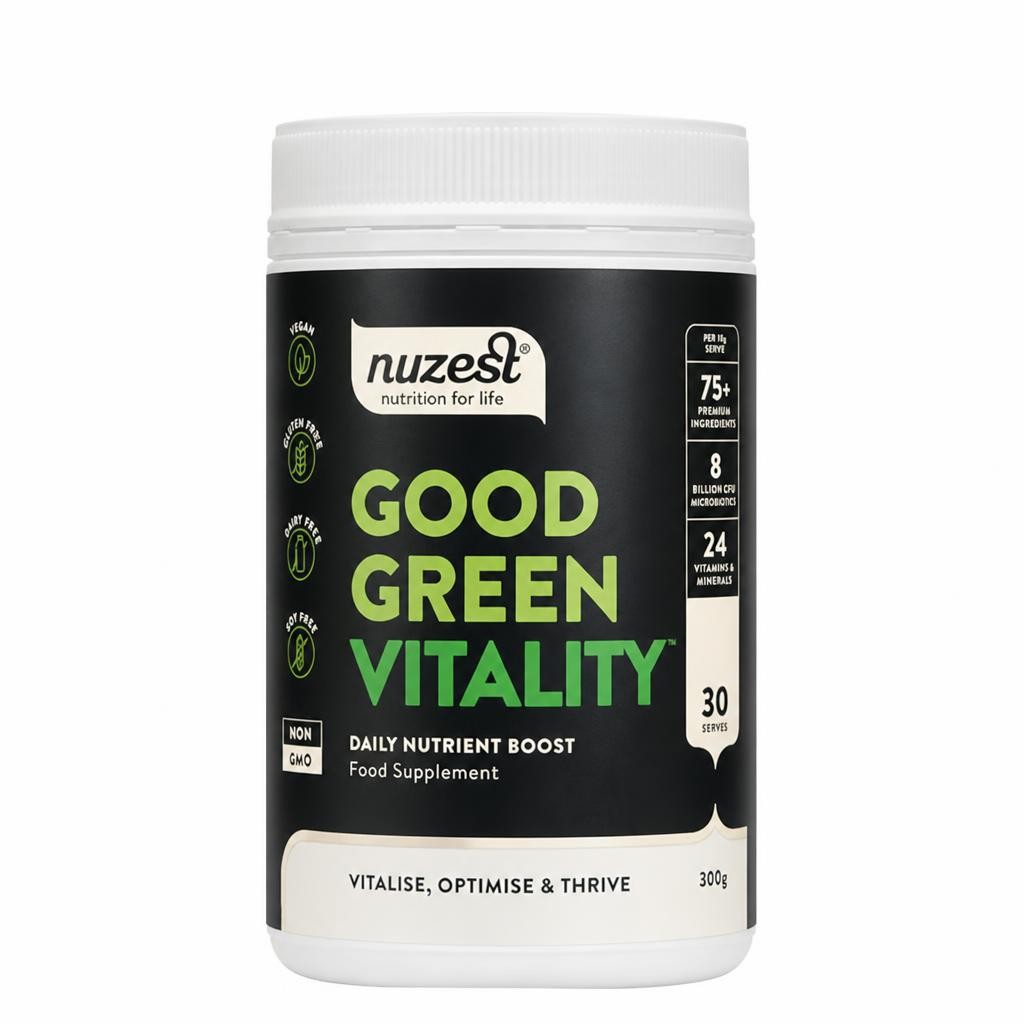 Nuzest Good Green Vitality Multivitamin Greens Powder 300g 30 Servings