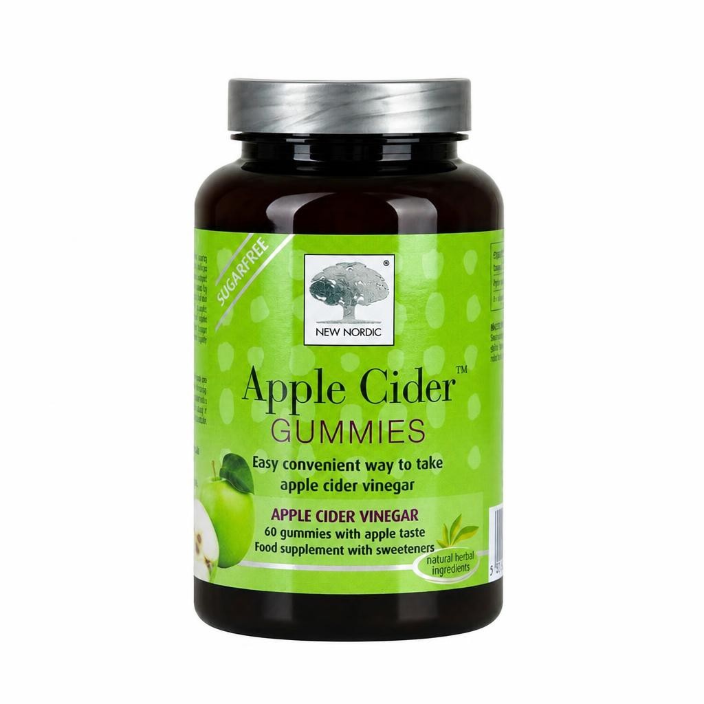 New Nordic Apple Cider Gummies 60