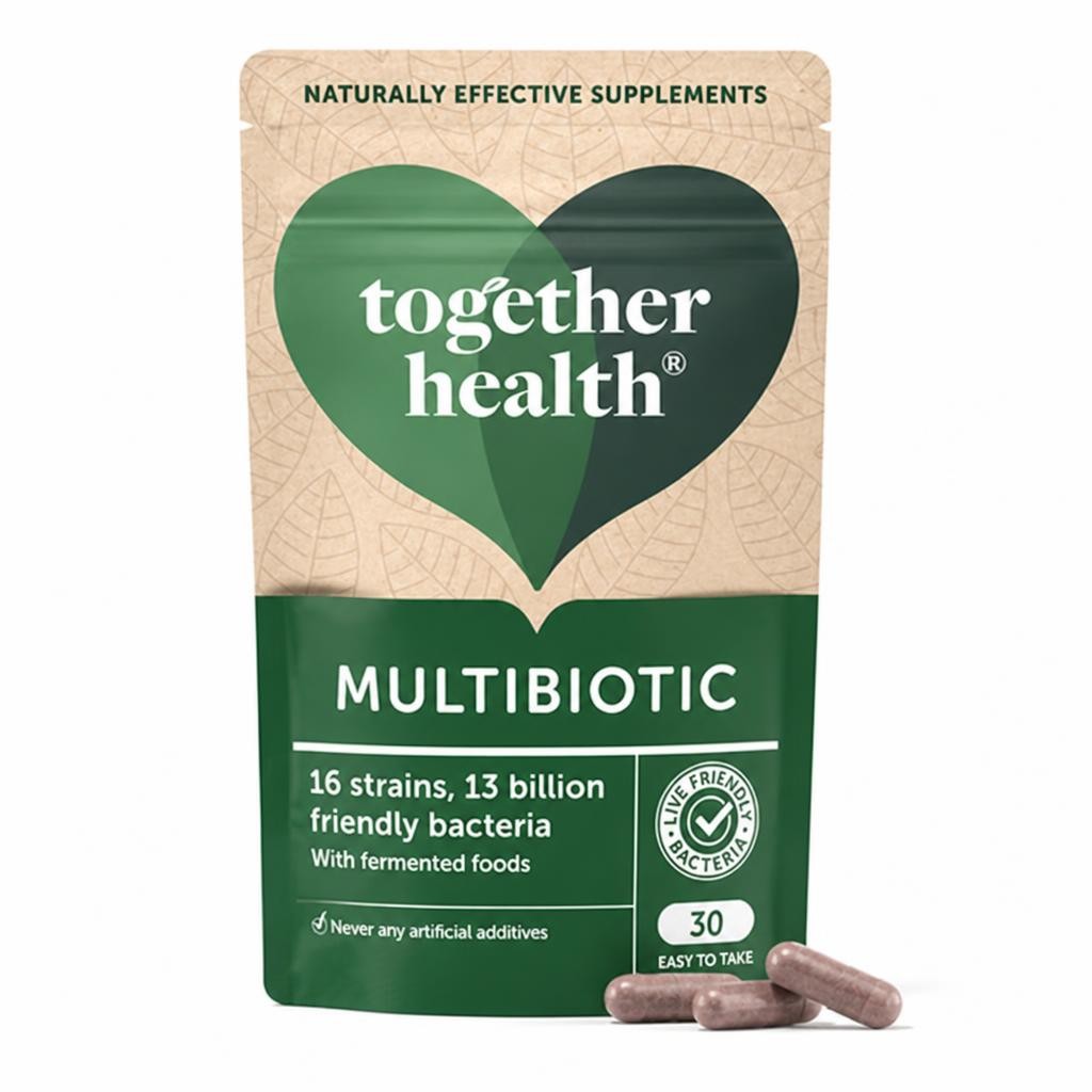 Together Health Multibiotic Probiotic Supplement 30 Capsules | Brown | 30