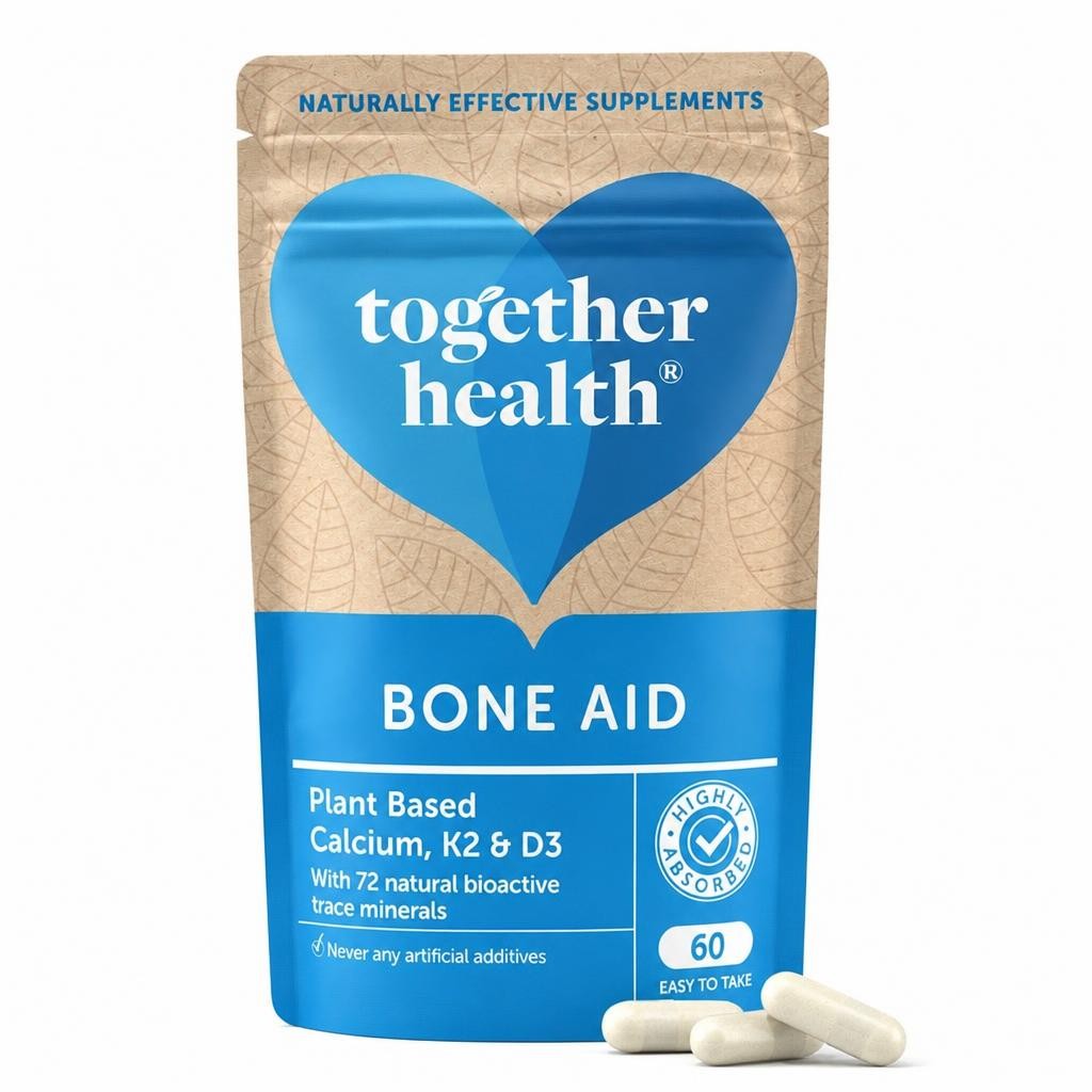 Together Health Bone Aid Vitamins 60 Capsules | Brown | 60