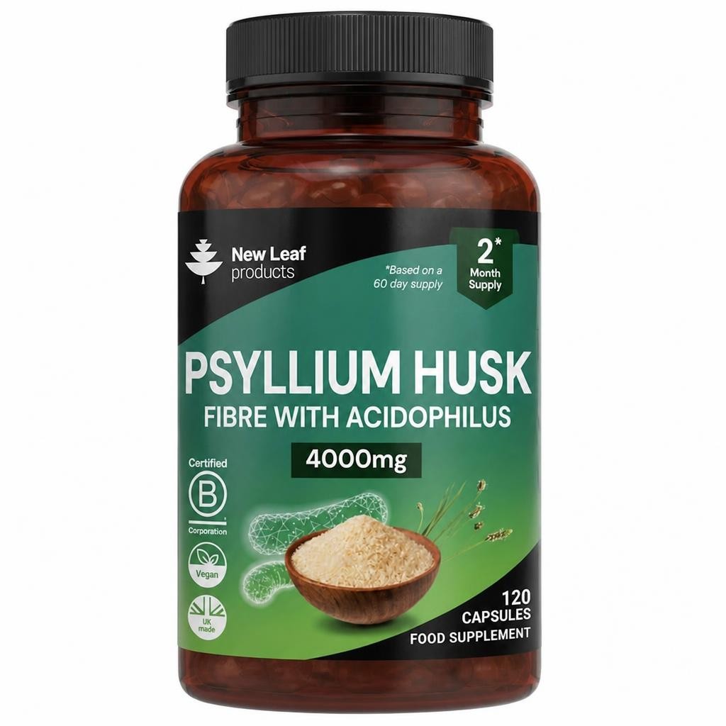 Fibre Supplement 4000mg Psyllium Husk & Acidophilus