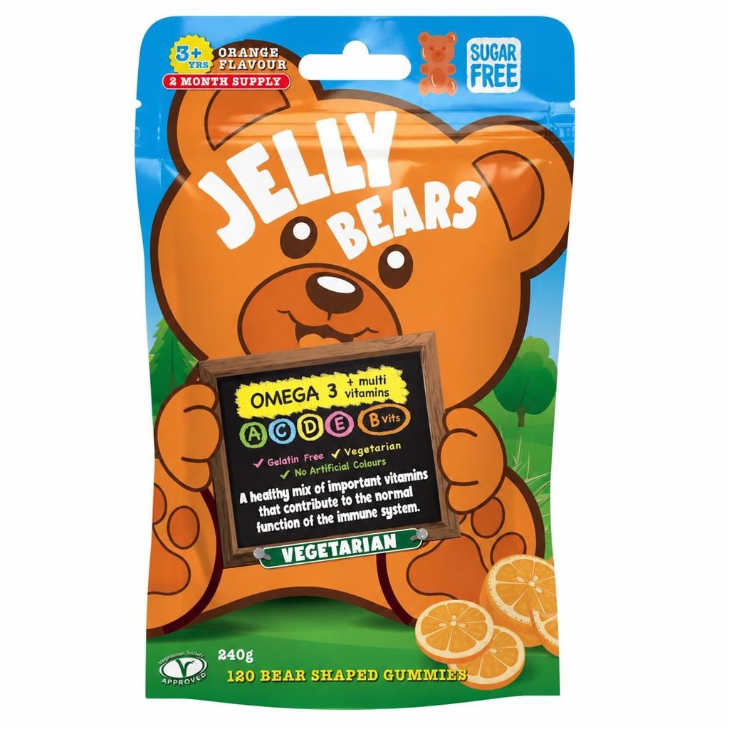 Jelly Bears Omega - Pouch (120 BEARS)