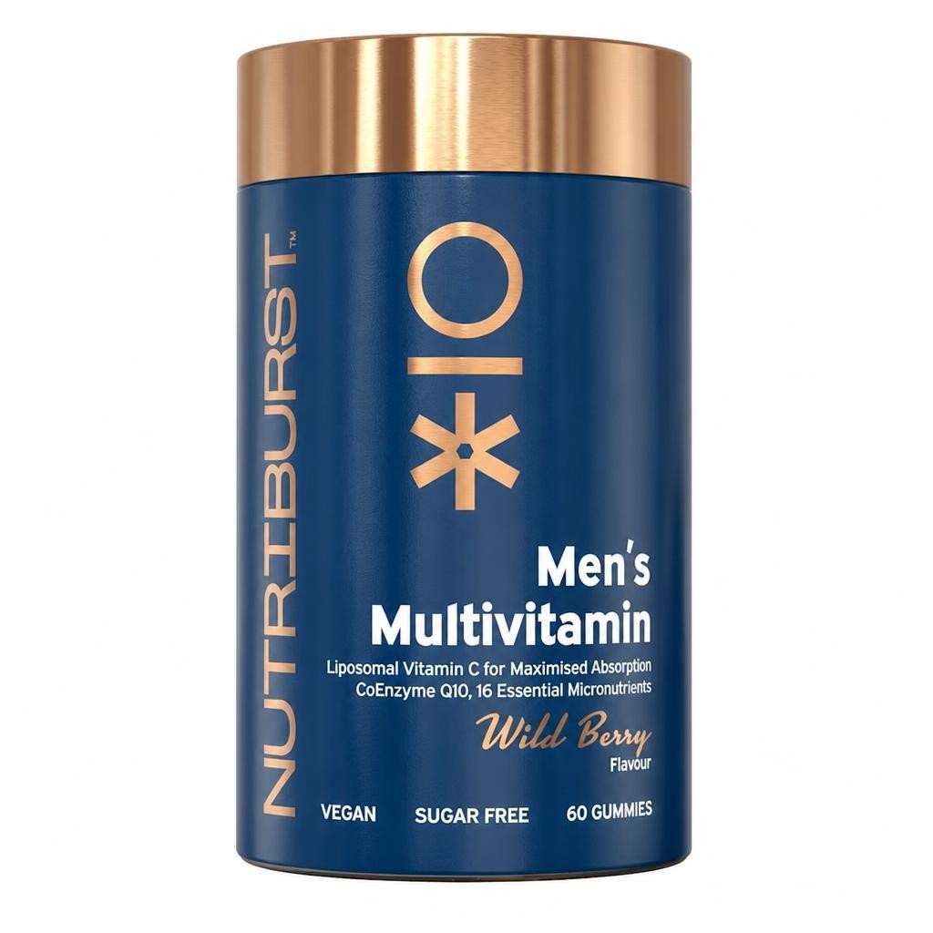 NUTRIBURST MEN'S MULTIVITAMIN 60 GUMMIES