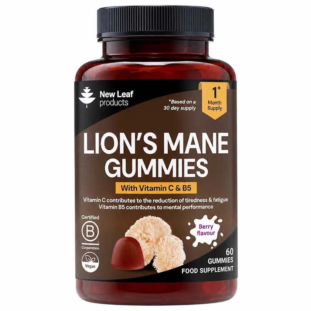 Lion's Mane Gummies With Vitamin C & B5 60 Fill