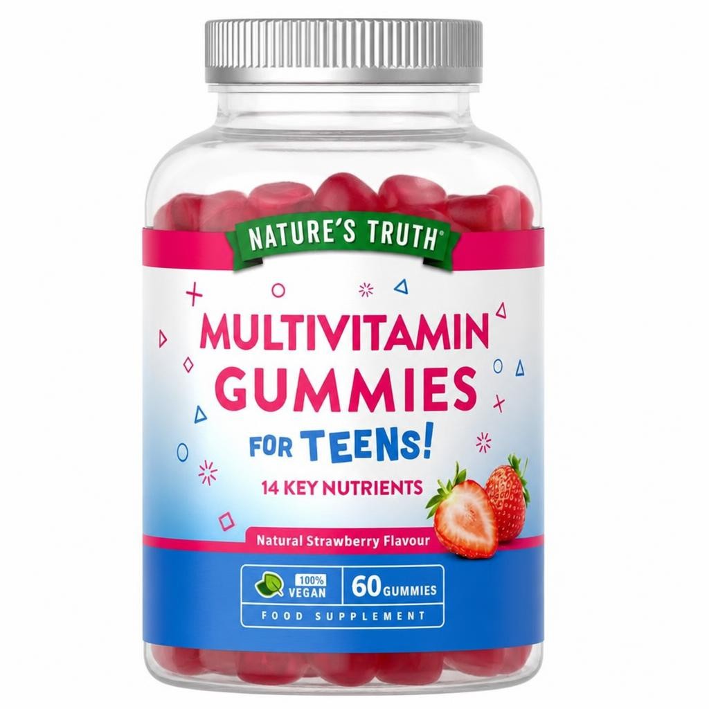 Multivitamins for Teens | 60 Gummies | Nature's Truth