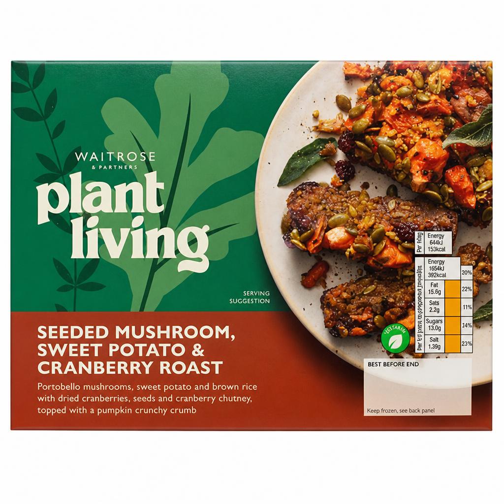 Waitrose Plantliving Sweet Potato Roast