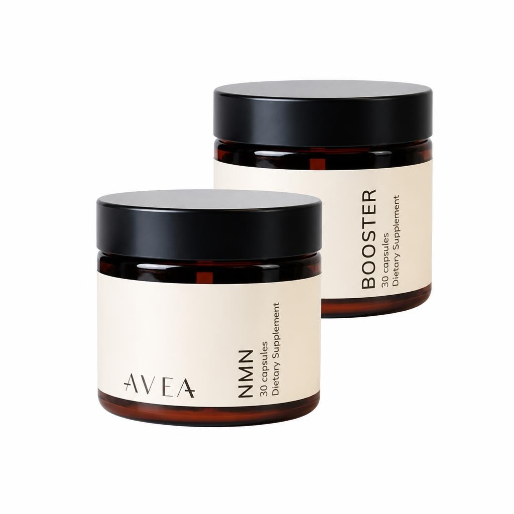 AVEA Vitality Bundle | NAD Vitaliser + NAD Booster Supplement| Swiss Quality | NAD Supplement | Antioxidants | Replenish NAD Level