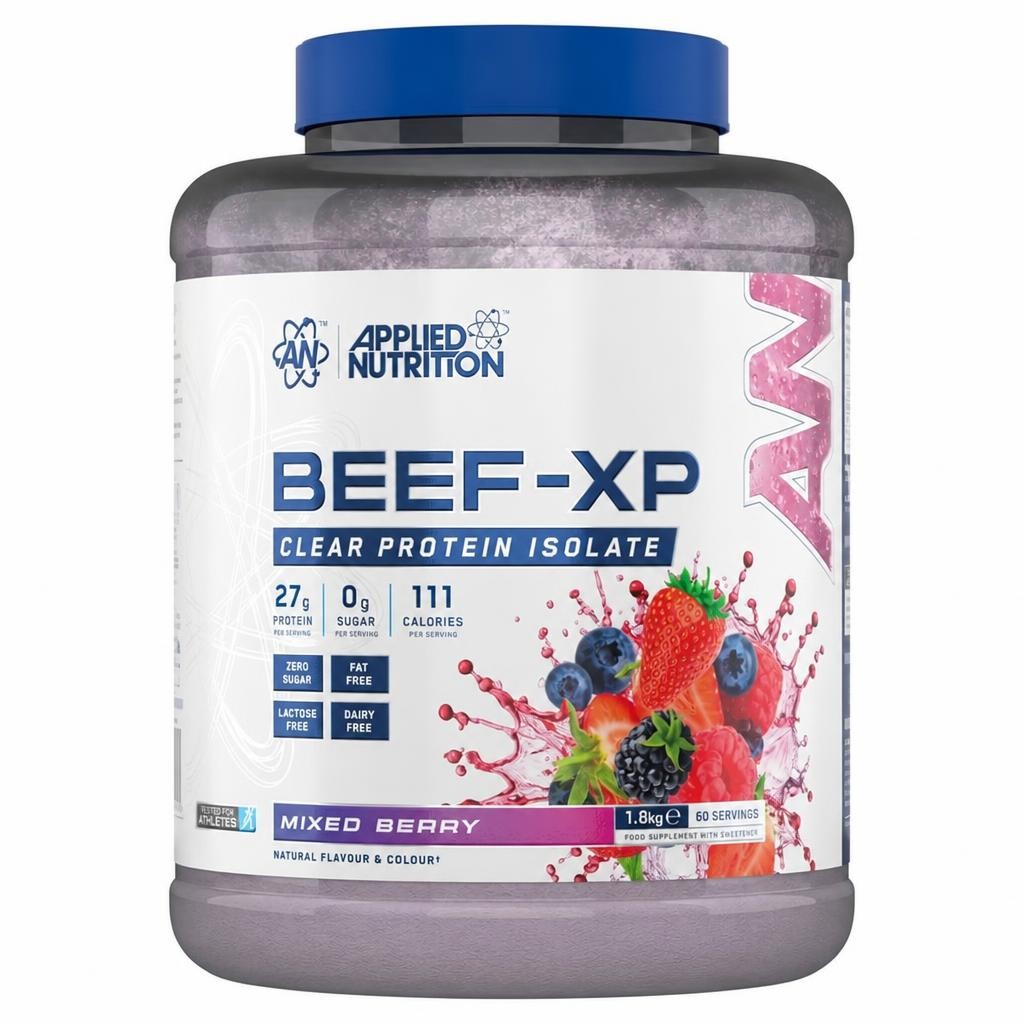 Applied Nutrition Beef-XP Clear Protein Isolate Powder - Mixed Berry - 60 Servings