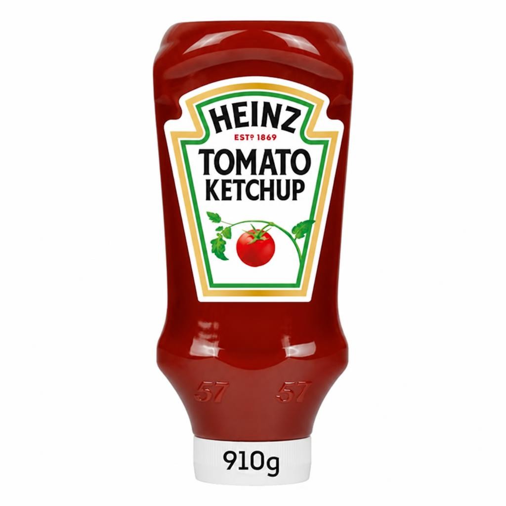 Heinz Top Down Squeezy Tomato Ketchup Sauce 910g