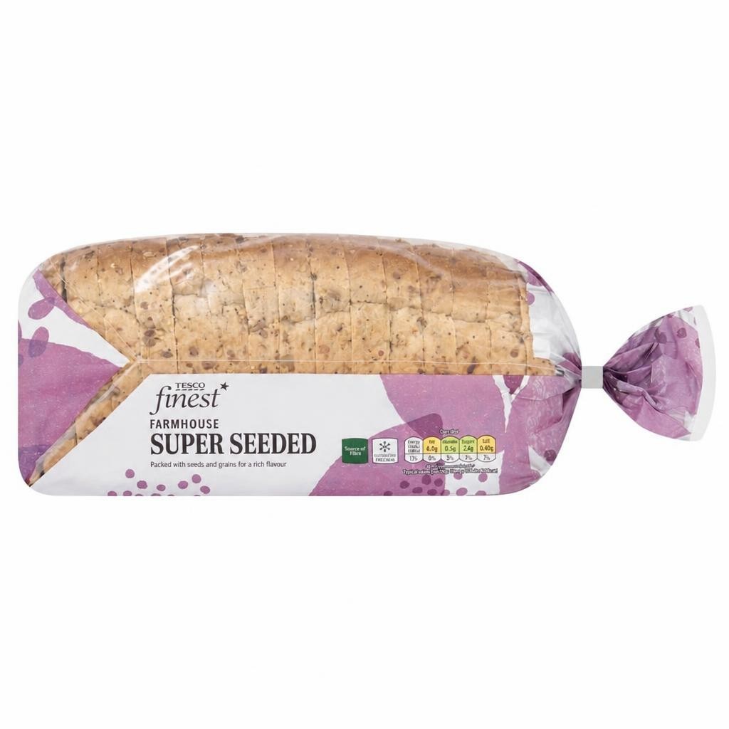 Tesco Finest Super Seeded Sliced Farmhouse Loaf 800g