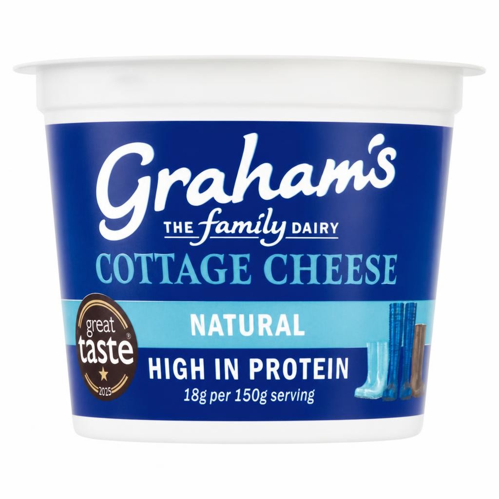 Graham's Natural Cottage Cheese Full Fat 300G