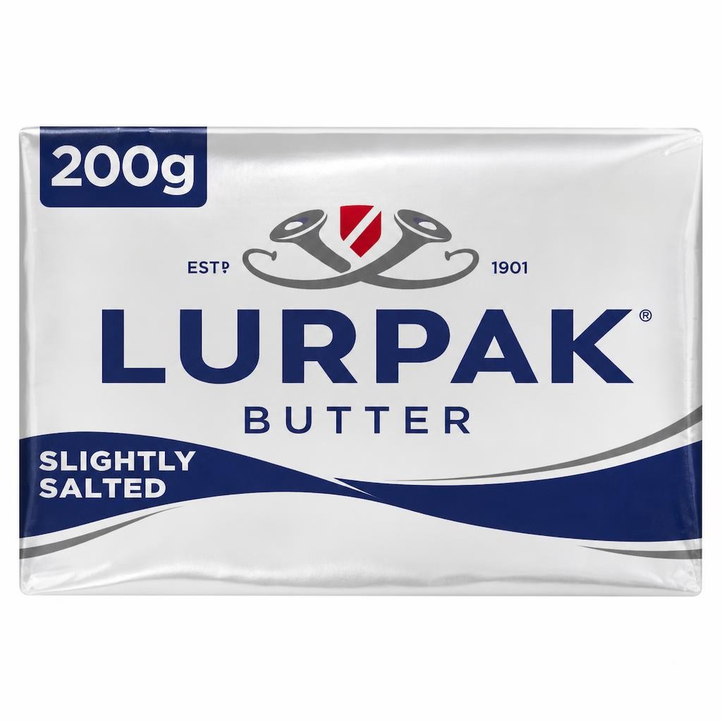 Lurpak Butter - Slightly Salted 200g
