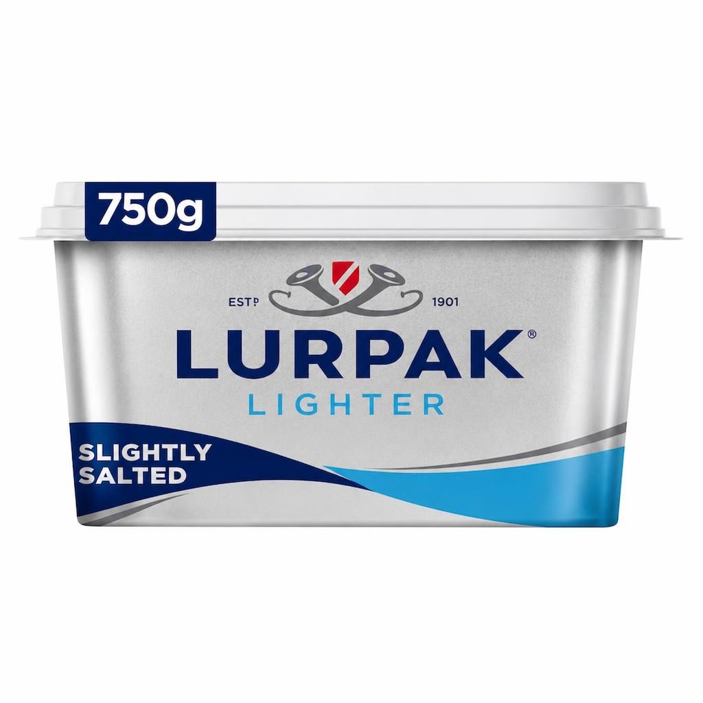 Lurpak Lighter Spreadable Blend of Butter and Rapeseed Oil 750g