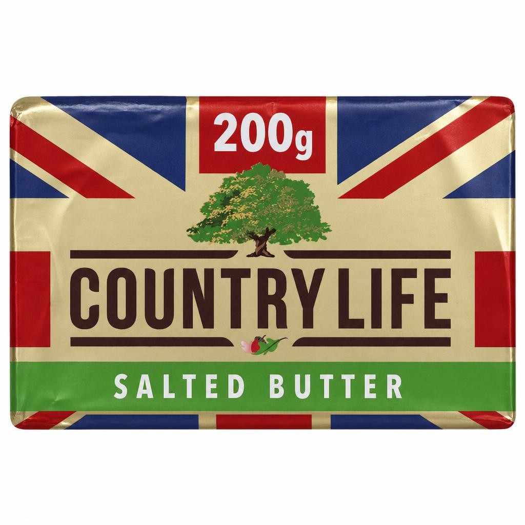 Country Life British Salted Block Butter 200g