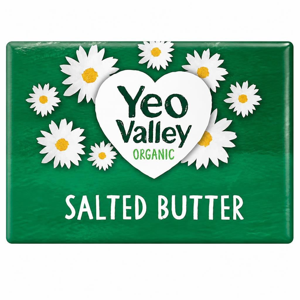 Yeo Valley Organic Salted Butter 200g