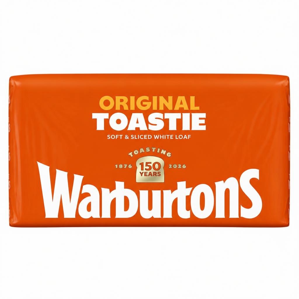 Warburtons Toastie Thick Sliced White Bread 800g