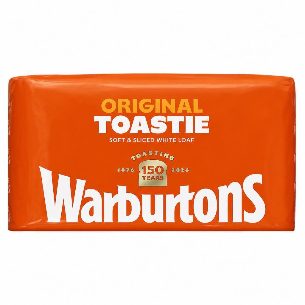 Warburtons Toastie Thick Sliced White Bread 800g