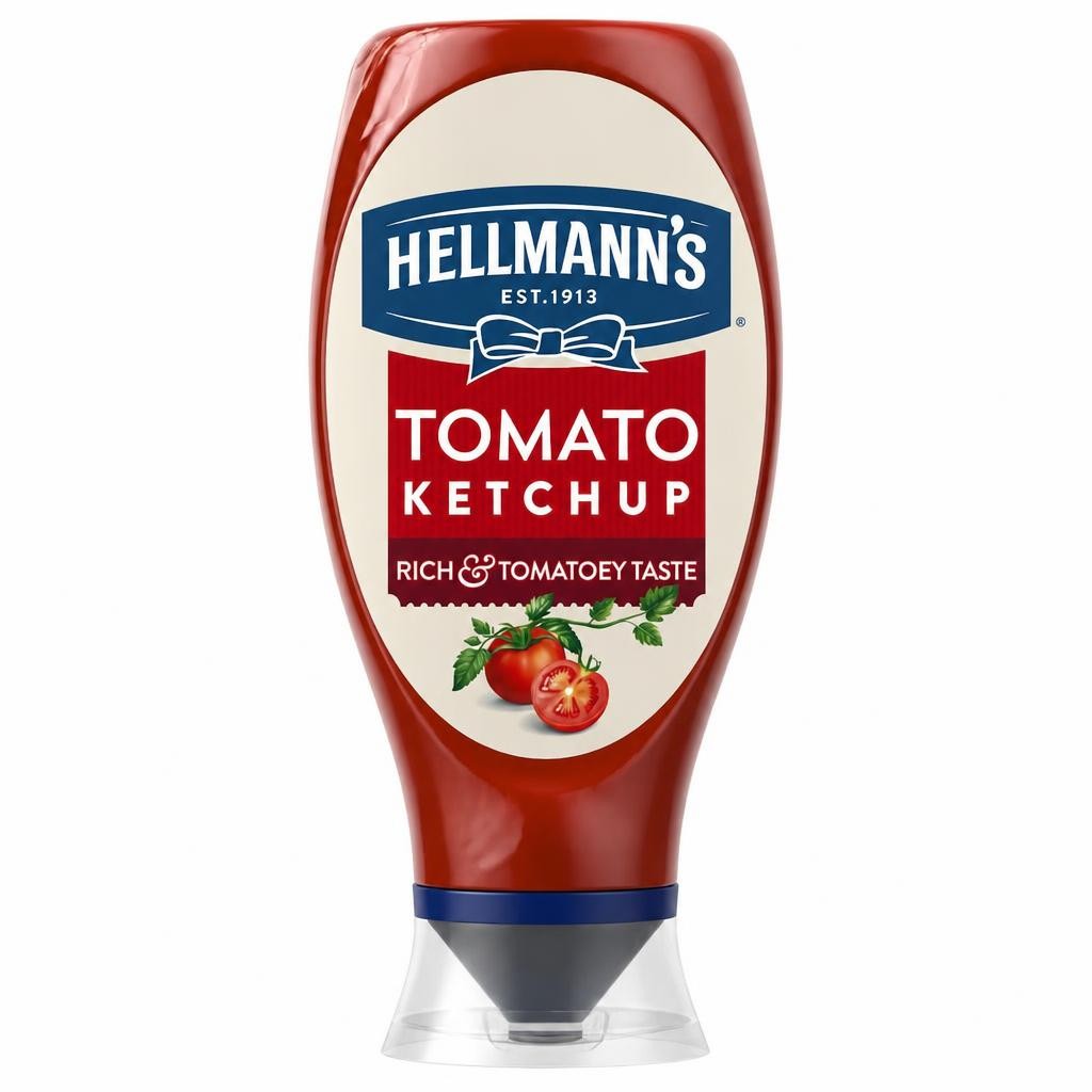 Hellmann's Tomato Ketchup Sauce Squeezy 430ml