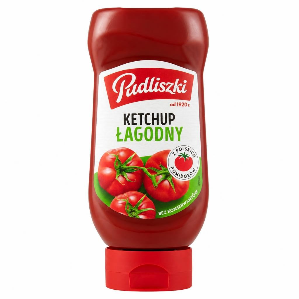 Pudliszki Mild Tomato Ketchup 480G