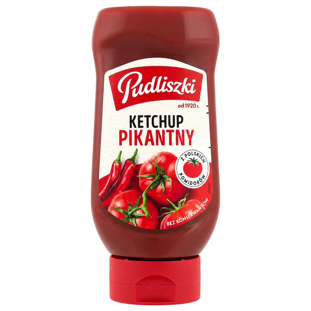 Pudliszki Hot Tomato Ketchup 480G