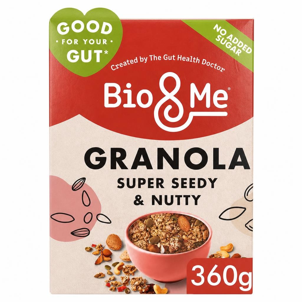Bio&Me Super Seedy & Nutty Gut-Loving  Granola 360g