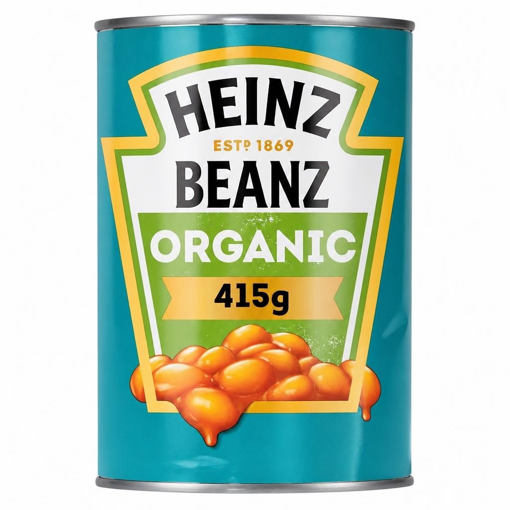 Heinz Baked Beans Organic 415G