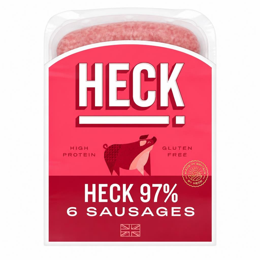 Heck 6 97% Pork Sausages 400G