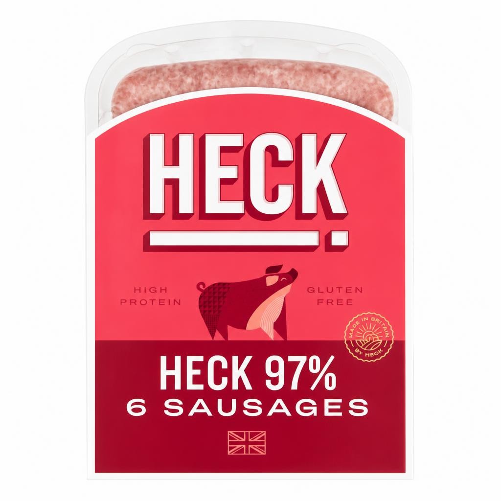 Heck 6 97% Pork Sausages 400G