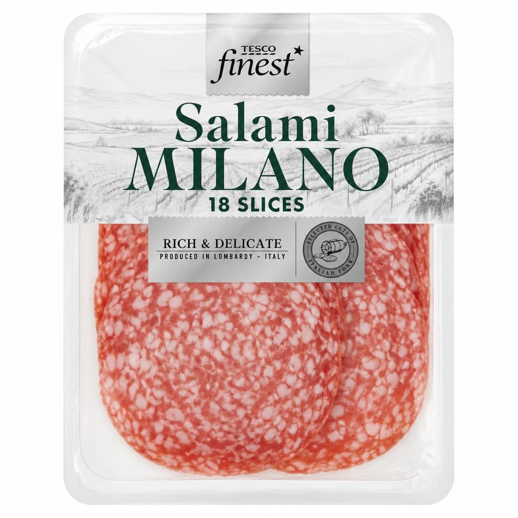 Tesco Finest Salami Milano 90G