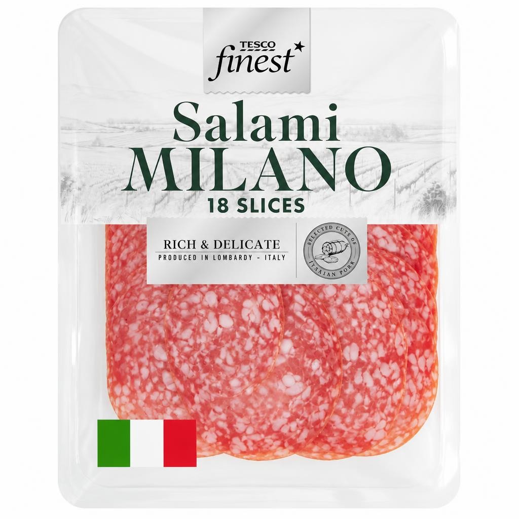 Tesco Finest Salami Milano 90G