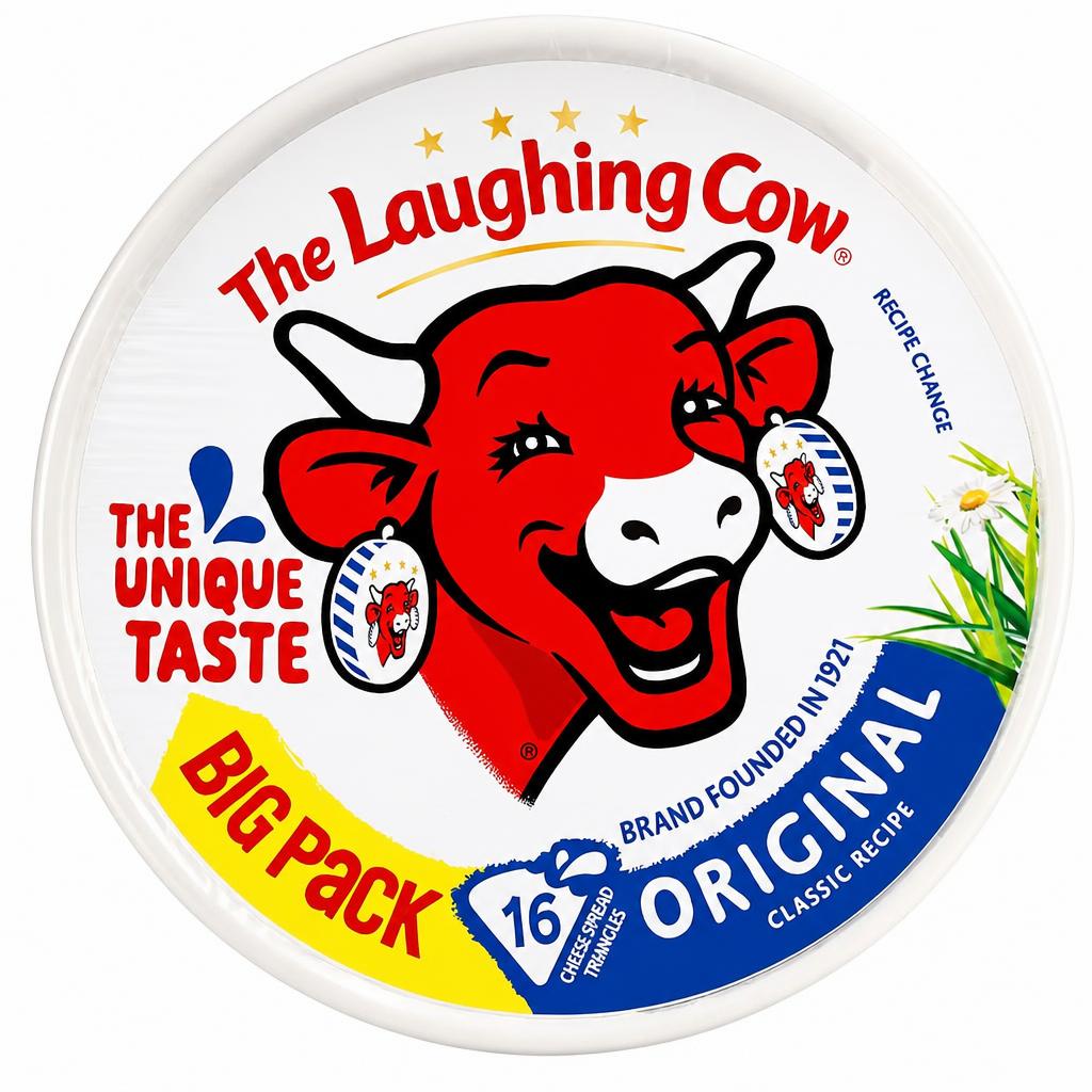 The Laughing Cow Original Cheese Spread Triangles 16 Pack 267g