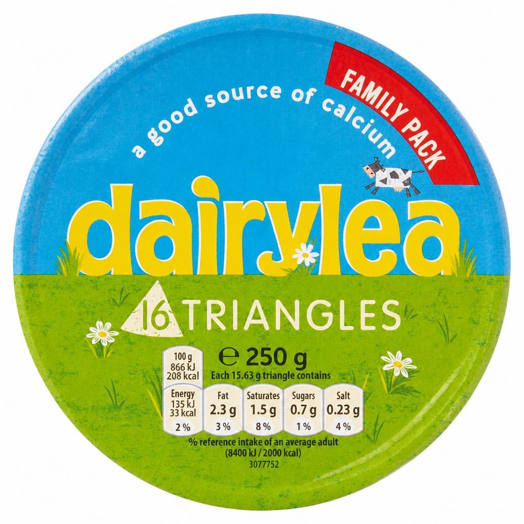 Dairylea Cheese Spread Triangles 16 pack 16x15.6G