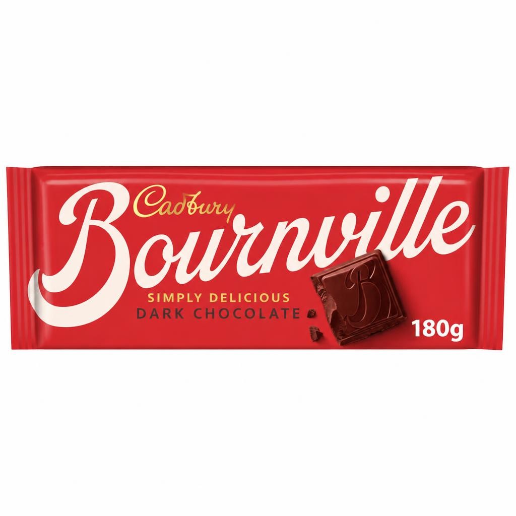 Cadbury Bournville Classic Dark Chocolate 180g