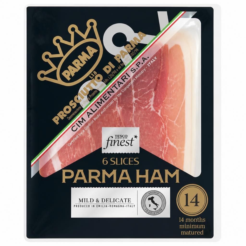 Tesco Finest 14 Month Genuine Parma Ham 78G