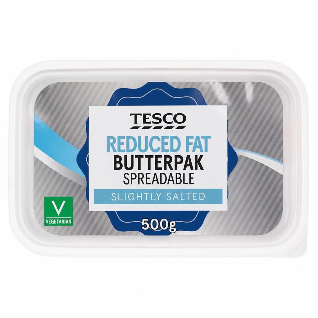 Tesco Reduced Fat Butterpak Spreadable 500G