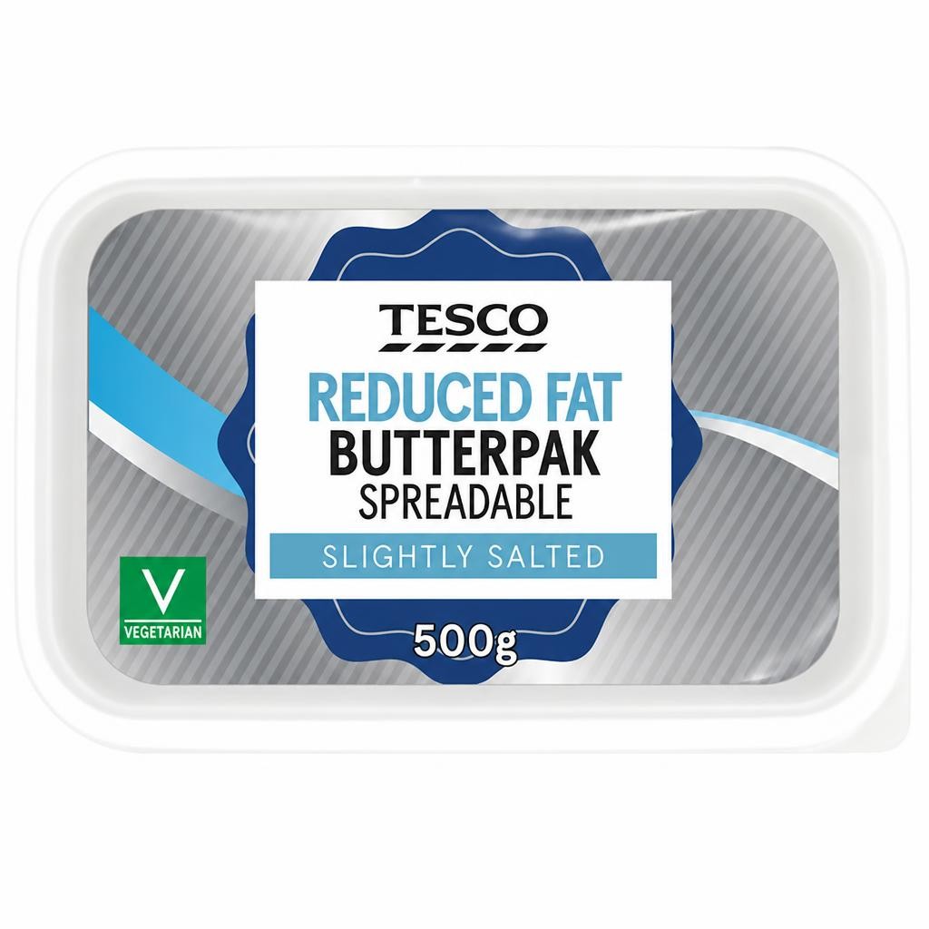Tesco Reduced Fat Butterpak Spreadable 500G