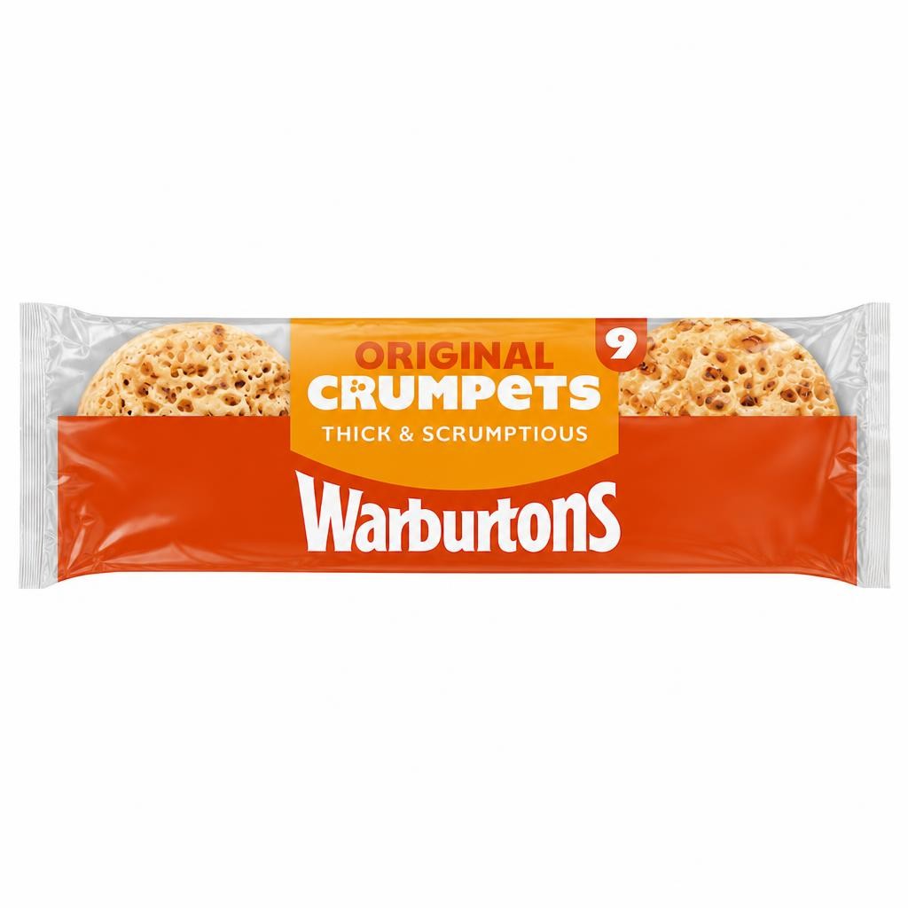 Warburtons Crumpets 9 Pack