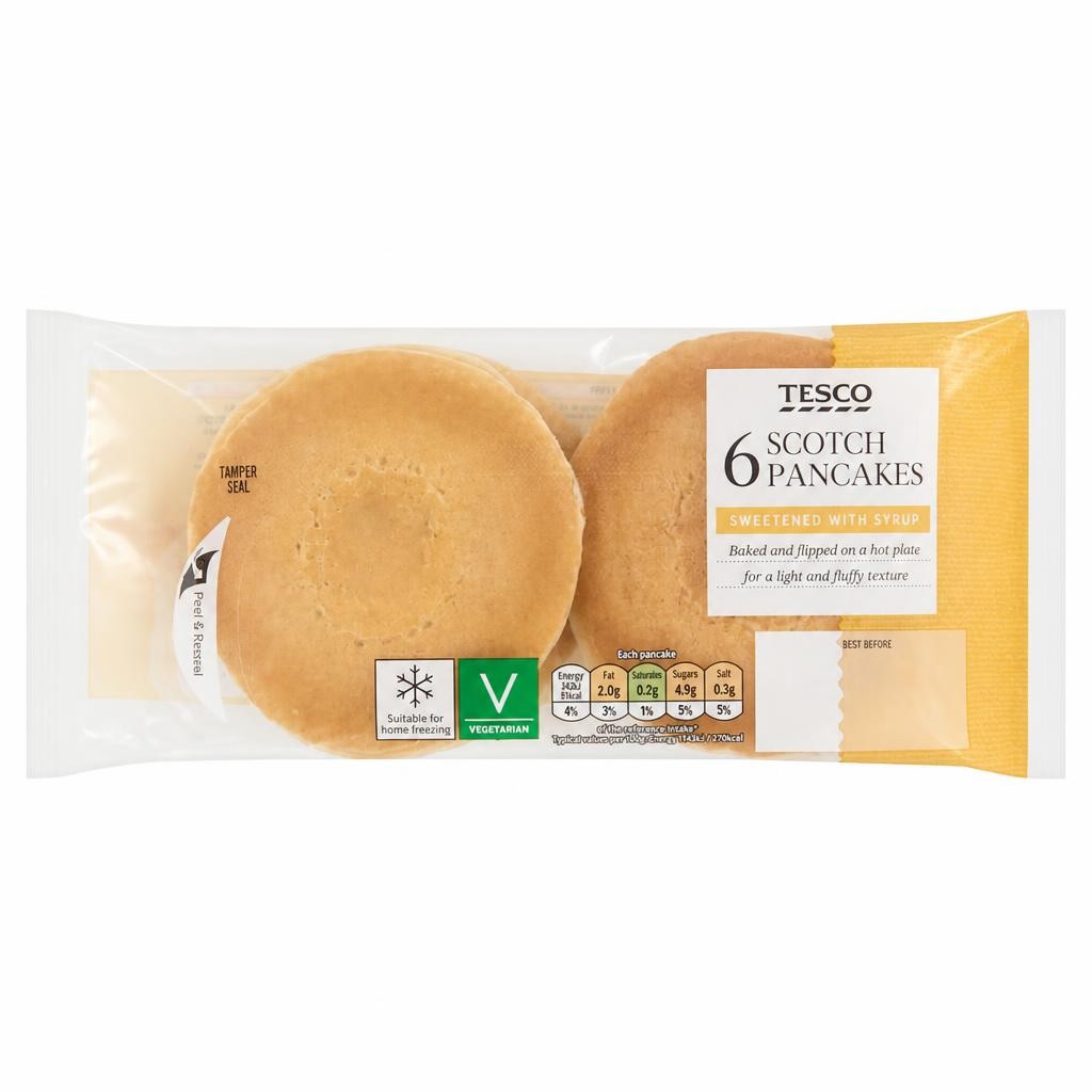Tesco Scotch Pancakes 6 pack