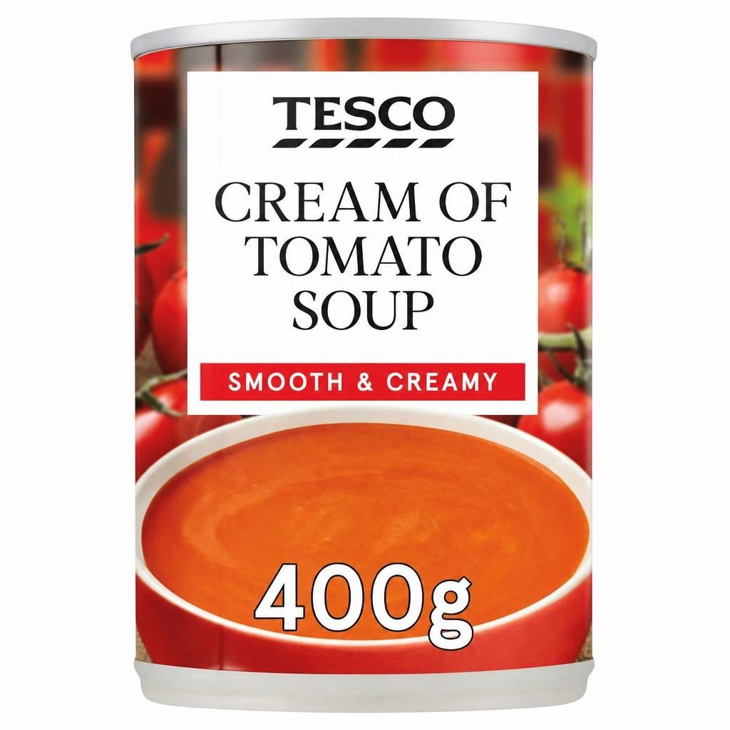 Tesco Cream Of Tomato Soup 400G