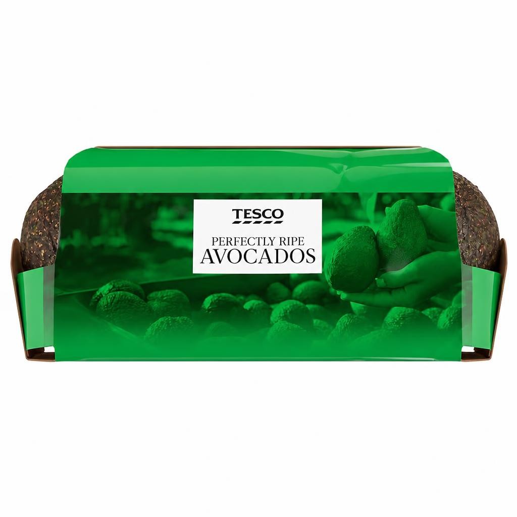 Tesco Perfectly Ripe Avocados Twin Pack