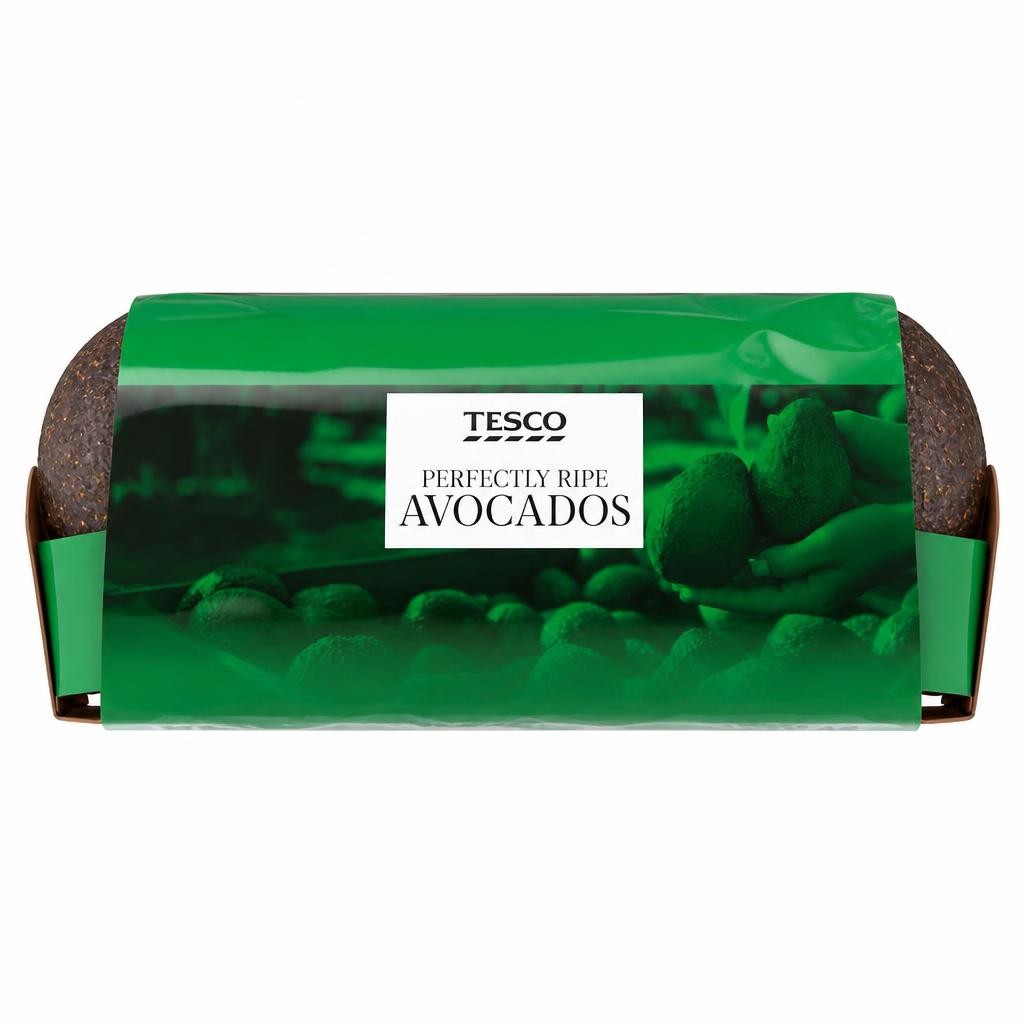 Tesco Perfectly Ripe Avocados Twin Pack