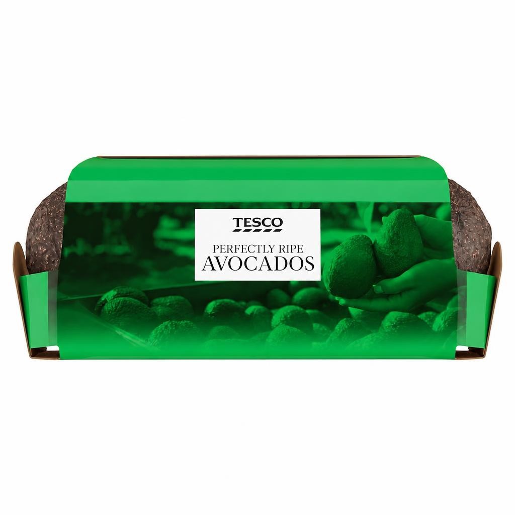 Tesco Perfectly Ripe Avocados Twin Pack