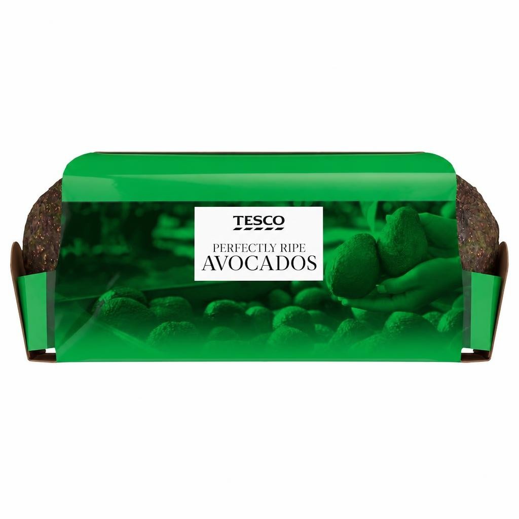 Tesco Perfectly Ripe Avocados Twin Pack