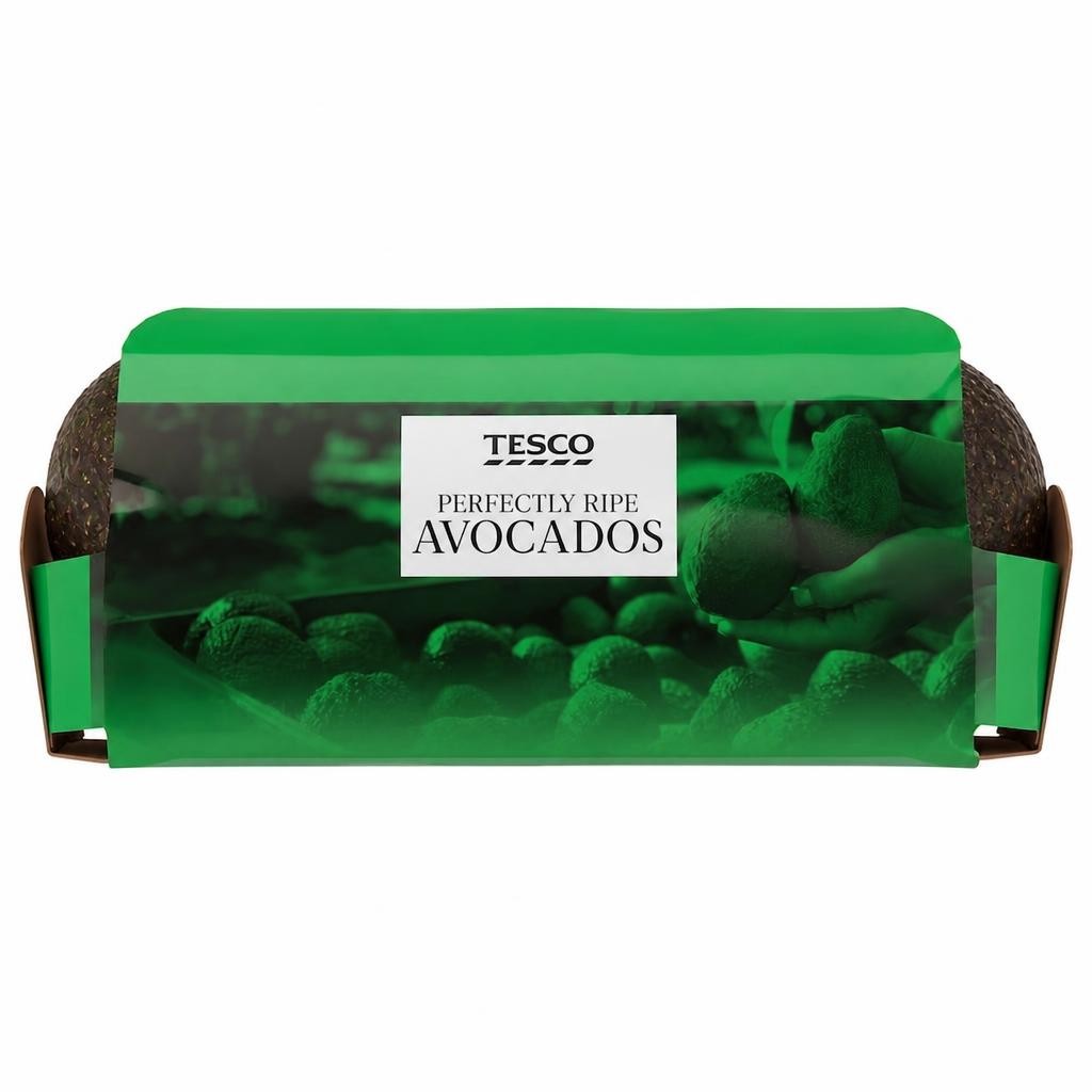 Tesco Perfectly Ripe Avocados Twin Pack