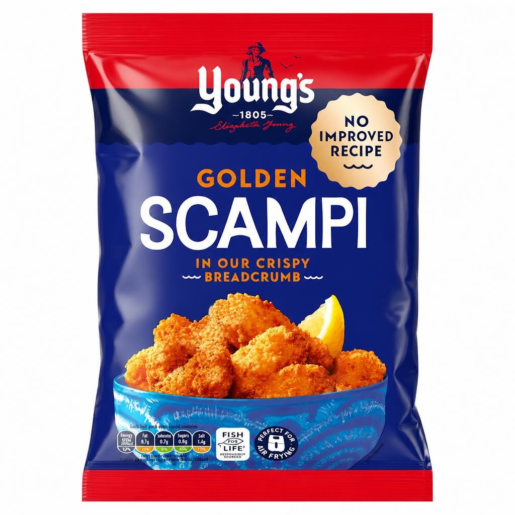 Youngs Scampi 220G