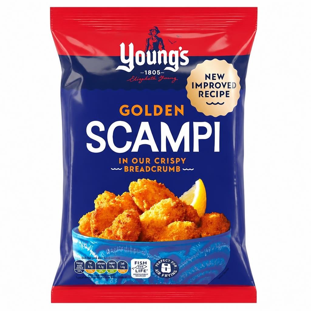 Youngs Scampi 220G