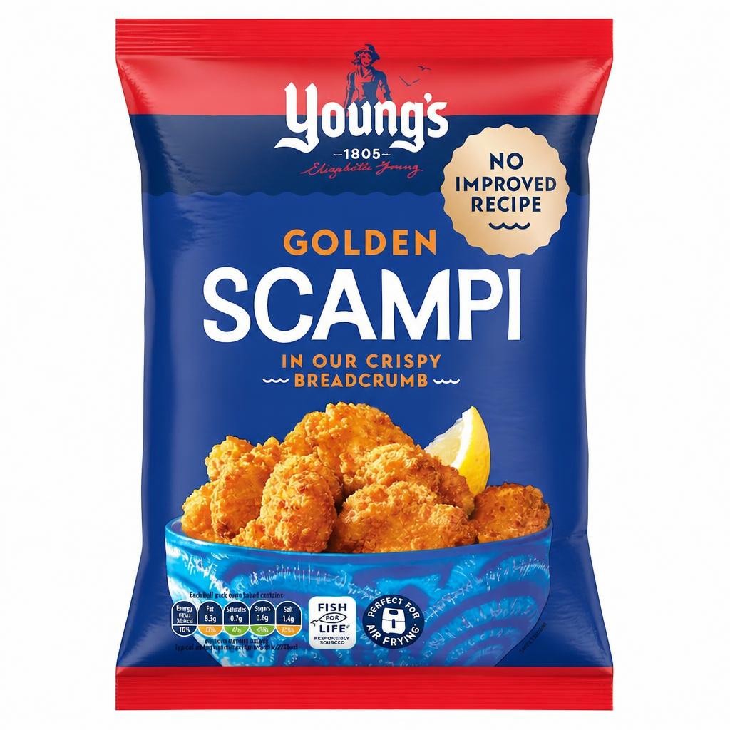Youngs Scampi 220G