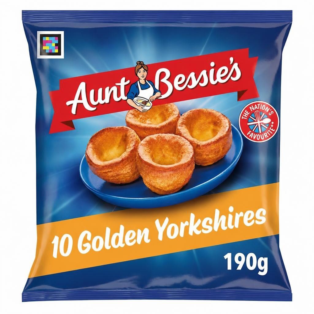 Aunt Bessie's 10 Glorious Golden Yorkshire Puddings 190g
