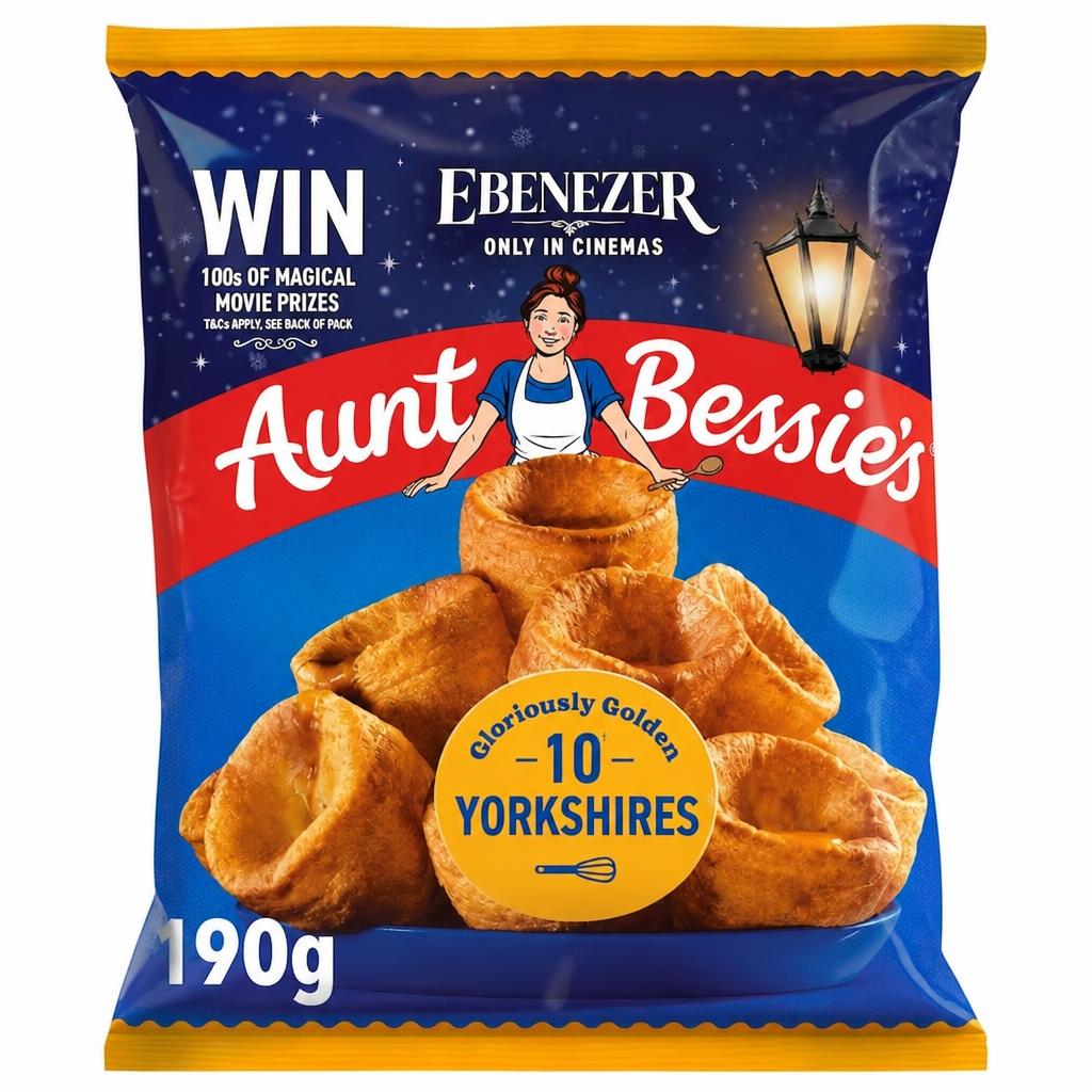 Aunt Bessie's 10 Glorious Golden Yorkshire Puddings 190g